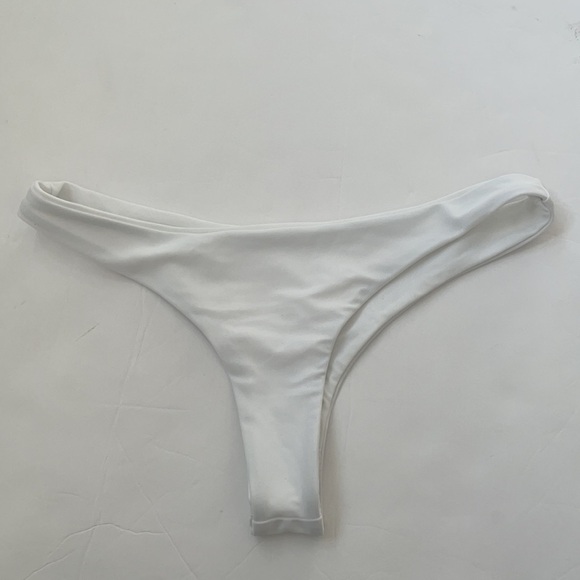 Jade Swim from Madewell Expose High Cut White Bikini bottoms XL NWOT - Picture 2 of 8